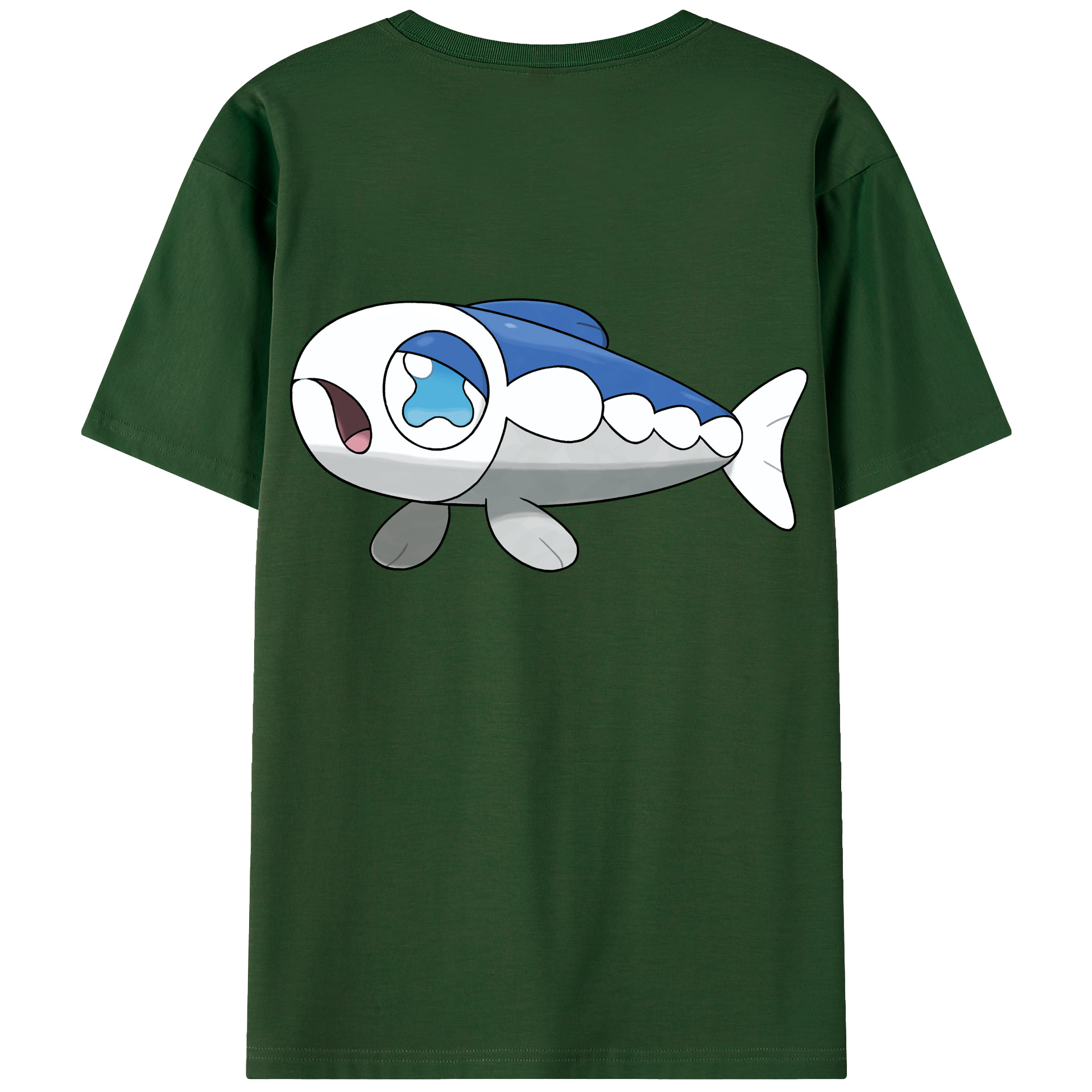 （画像用） ポケットモンスター Pokémon 綿100％半袖Tシャツ（背面プリント）